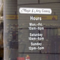 Business Hours Decals