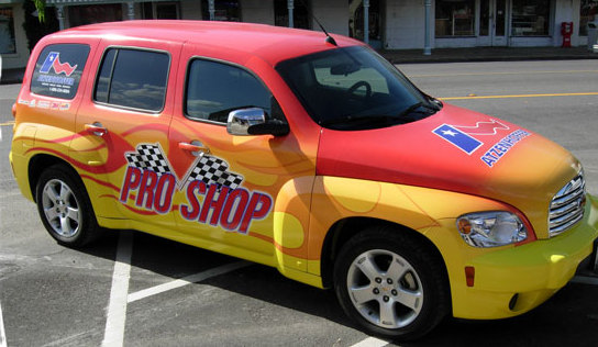 Vehicle graphics, car wraps, vinyl vehicle graphics