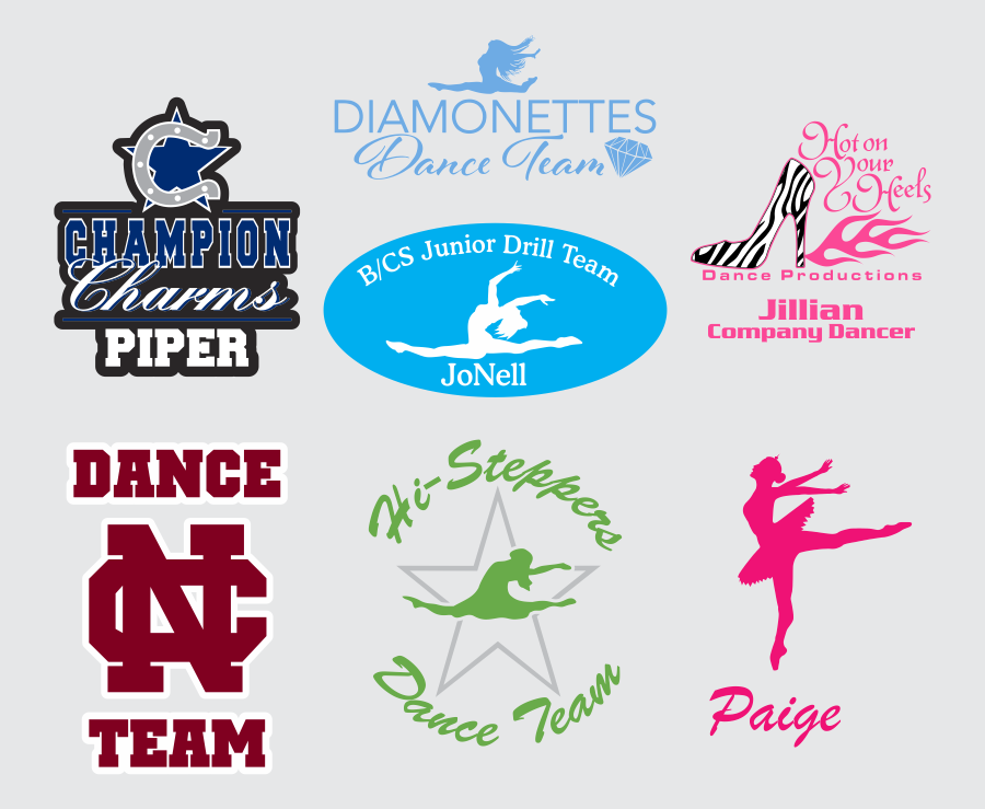 Dance and Drill Team Decals